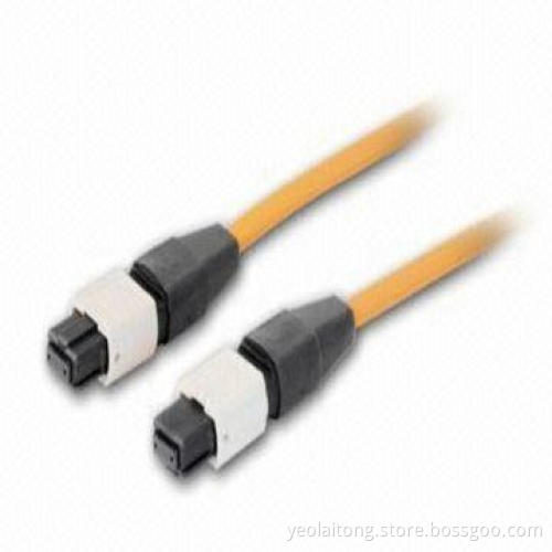 MPO fiber patch cord, ≤0.2dB interchangeability
